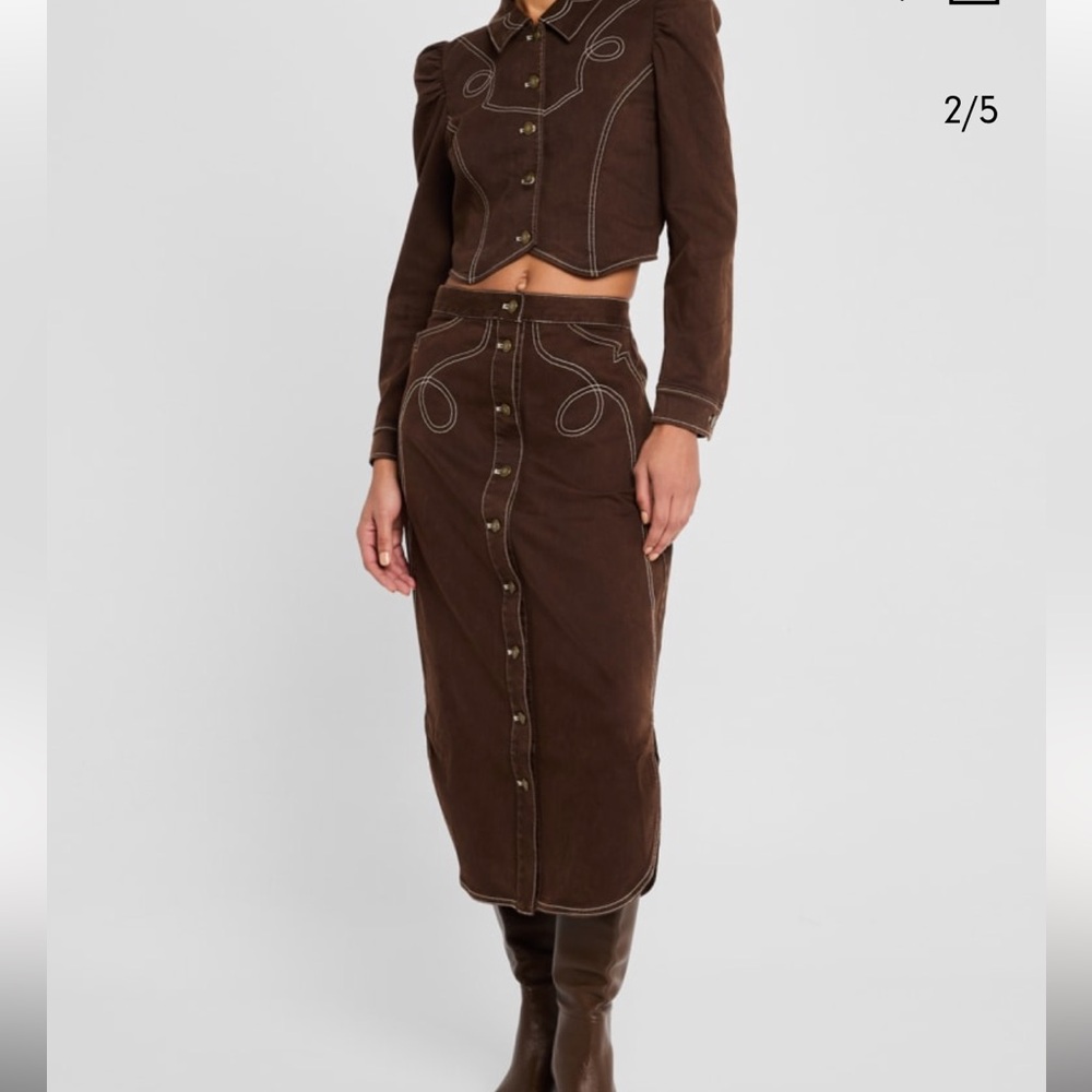 Love the Label Apoline midi Skirt